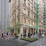 A RENDERING of the proposed Congress Square, a renovation of a block at Congress and Water streets in the Financial District that was approved by the BRA on Thursday.